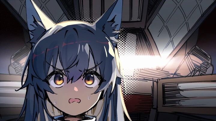 Unable to bear it, the power armor was blown up by a punch [Arknights animation]