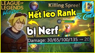 (LOL Mobile) Riot tung bản update giảm sức mạnh Ezreal Tốc Chiến vì quá bá | StarBoyVN