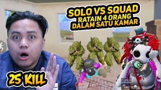 KAGET BISA RATAIN 4 ORANG DALAM SATU KAMAR, SOLO SQUAD