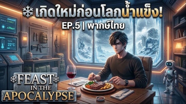 EP.5 ❄️ เกิดใหม่ก่อนโลกน้ำแข็ง! กว้านเสบียงพันล้าน สร้างป้อมโลหะ รอดคนเดียวอย่าง