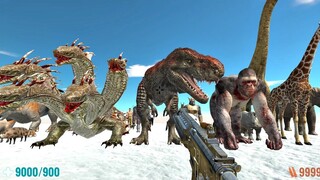 Granade Launcher vs All Units in The Icelands. Animal Revolt Battle Simulator