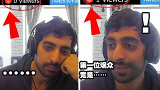 以色列主播小哥首次直播时，迎来的第一位观众竟是……