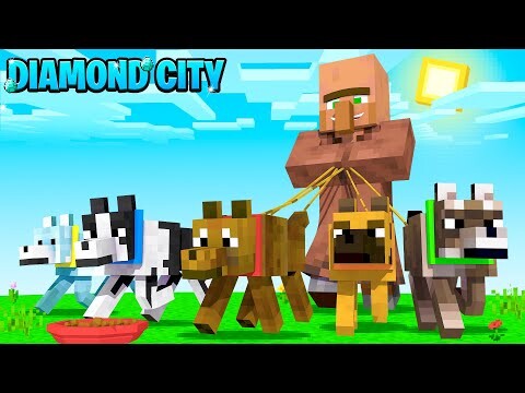 TEACHING Villagers HOW to USE MODS! - Diamond City