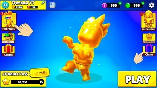 NEW GOLD SKIN!! - Stumble Guys