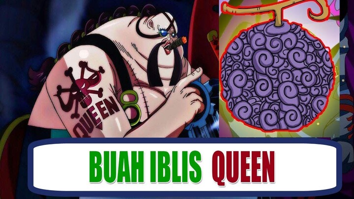 TEORI BUAH IBLIS MILIK QUEEN ONE PIECE | TEORI ONE PIECE