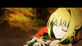Famous scene from FATE, the battle between King Abyss and King Abyss