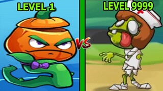 Plant Empires: Arena - Bản Mới Sở Hữu Cây Ma Bí Ngo Vs Zombie Y Tá - Top Game Thành EJ