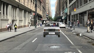 当我第一次开手动挡的车