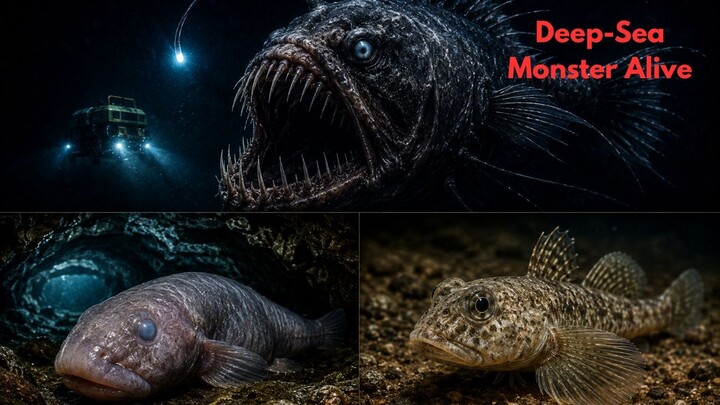🌊 The Strangest Deep Sea Monster Has Finally Been Mysteriously Filmed Alive 😱