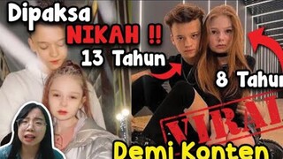 Selebram 8 Tahun Menikah Dengan Tiktokers 13 Tahun ?? Cantik & Ganteng Sih Tapi..Semua DEMI KONTEN?!