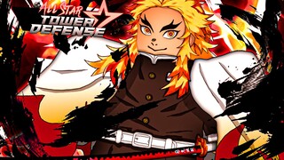 Flame Hashira Rengoku Has Insane Single Target DPS On All Star Tower Defense