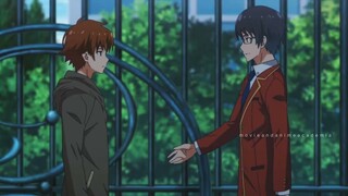 ayanokoji respects horikita manabu - classroom of the elite season 3 episode 12