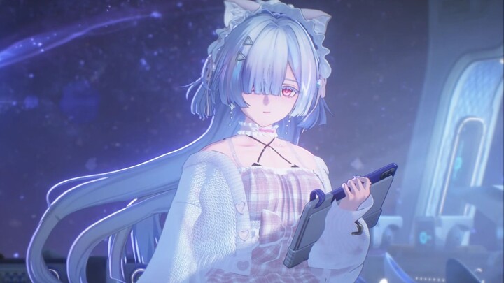 Mourning, the tender cat maid—oh baby, you’re a cute little cupcake.