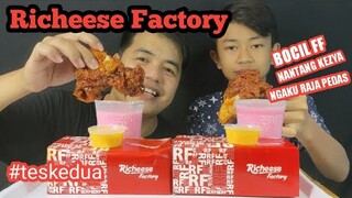 RICHEESE FACTORY UNTUK AKBAR PENANTANG KEZYA SI RATU PEDAS 🔥🔥🔥🔥