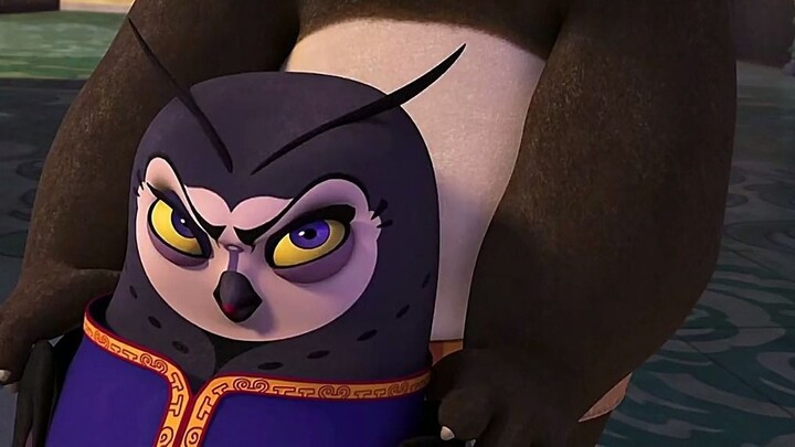 Dragon Warrior mulai menghilang. [Kungfu Panda]