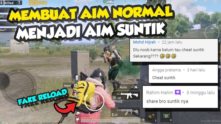 DITUDUH CHEAT SUNTIK KARENA AIMNYA SEPERTI INI - PUBG MOBIL