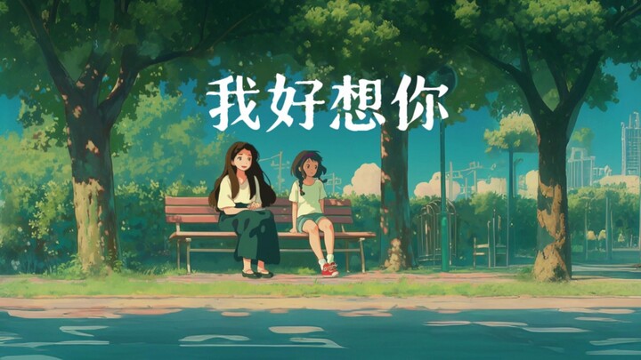 AI原创动画｜无论何时，我好想你