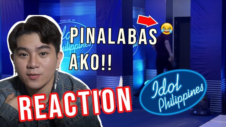 Reacting to my idol philippines audition video | Pinalabas ako!!!