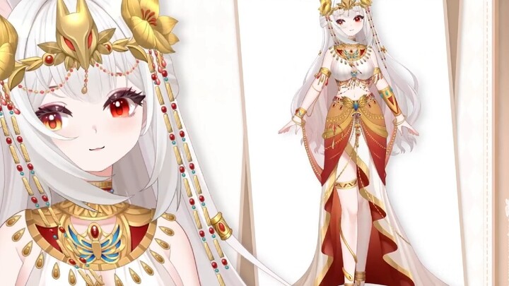 [Live2D Model Showcase] An intern cat headed to Egypt~
