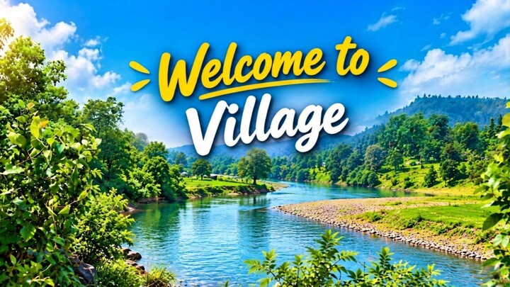 Village Travel Vlog 🌿 | Exploring My Beautiful Village