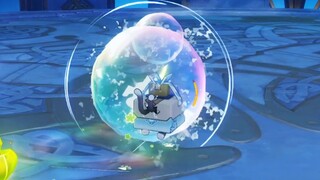 Kirara likes to play with Bubble