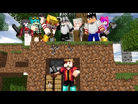 จะเกิดอะไรขึ้น!? ถ้าพี่แชมป์โดนรุม1ต่อ7 | Minecraft Speedrunner