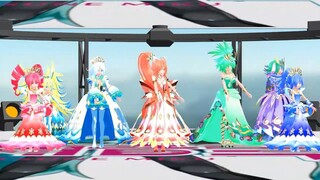 【mmdふたご姫】プリンセスで魔法少女幸福論