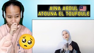 AINA ABDUL - ATOUNA EL TOUFOULE | REACTION