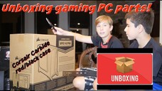 Unboxing all the parts for my gaming PC 2017