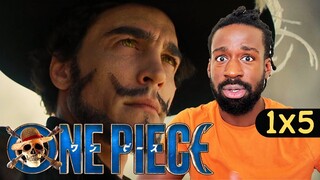 Don't Mess with Mihawk - ONE PIECE 1x5 REACTION "Eat at Baratie"