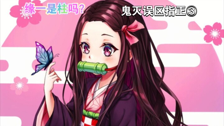 堕姬不是上弦六?缘一是柱?鬼灭之刃广为流传的误区指正③