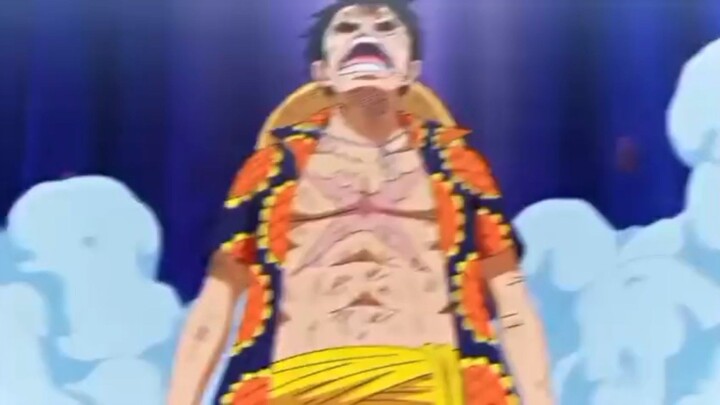 Luffy marah sekali