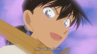 Detective conan:"shinichi gagal fokus mikir Ran"