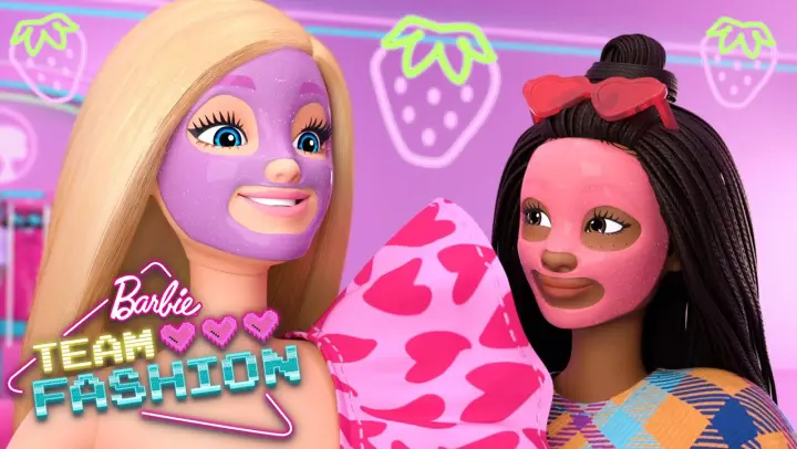Rainbow Mermaid & Tim P.I.N.K. Hari Spa! Planet Mode Tingkat 3| Mode Tim Barbie! | Barbie Bahasa