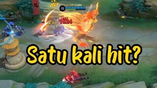 Lukas gila banget, cuman satu kali hit || LUKAS MLBB