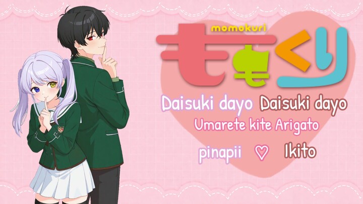 [ Cover ] Daisuki dayo Daisuki dayo Umarete Kite Arigatou | Jhontraper Ft.  pinapii | Momokuri Op 1