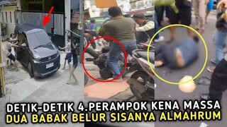 MAMPUS !! Empat Perampok Jadi Bulan-Bulanan Warga Dua Perampok Dikirim Langsung Kealam Baka