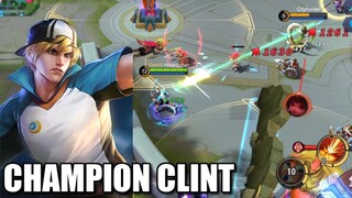 TIME TO USE THE CHAMPION CLINT!