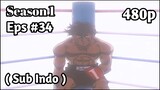 Hajime no Ippo Season 1 - Episode 34 (Sub Indo) 480p HD