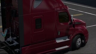 Furniture transportation by truck