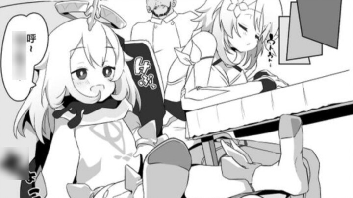 Paimon has become emergency food.