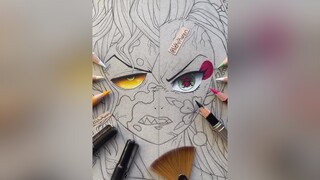 The last episode was 🔥 Daki gyutaro demonslayer kny anime animeart art colorpencil fyp