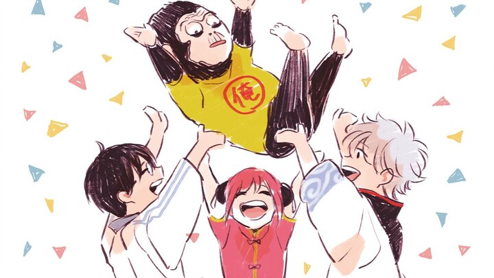 [ Gintama ] Three two one PIECE!