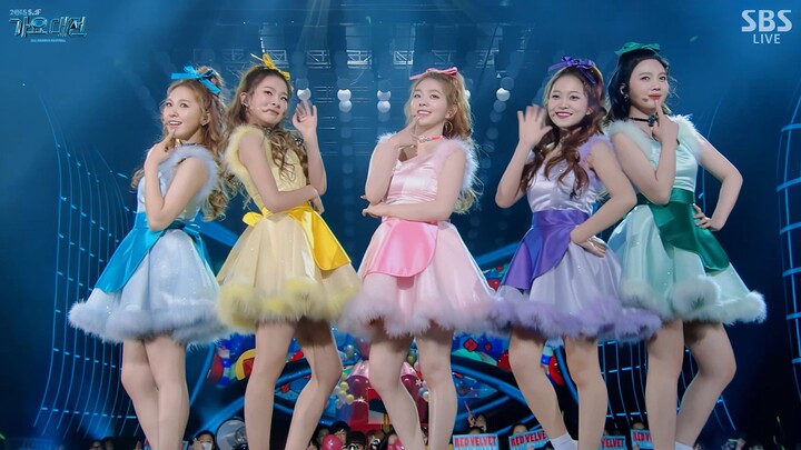 【4K 60fps】Red Velvet – Dumb Dumb + Ice Cream Cake (151227 SBS Gayo Daejun)
