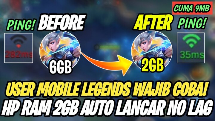 Update! Cara Mengatasi Lag Patah Patah Frame Drop Mobile Legends Pada HP Kentang Ram 1,2,3,4 Terbaru