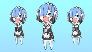 Rem hanya terpental! ! !