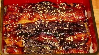 เครยอนชินจัง|ข้าวหน้าปลาไหลกับคาบายากิ|สามวิธีในการกินปลาไหล|จำลองอาหารแบบเดียวกับในอนิเมะ