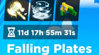THEY ADDED "FALLING PLATES" NEW UPDATE in Roblox Blade Ball