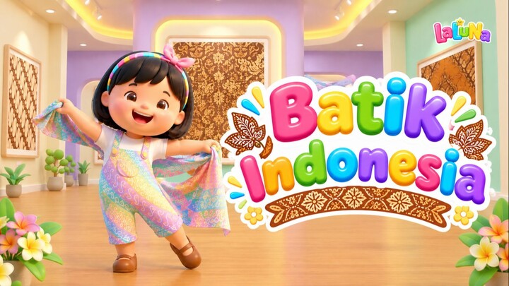 BATIK INDONESIA | LAGU ANAK BERSAMA LALUNA | HARI BATIK NASIONAL