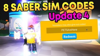 New Pets Update Codes in Roblox Saber Simulator